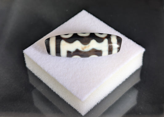 Antique Five-Eye Dzi Bead