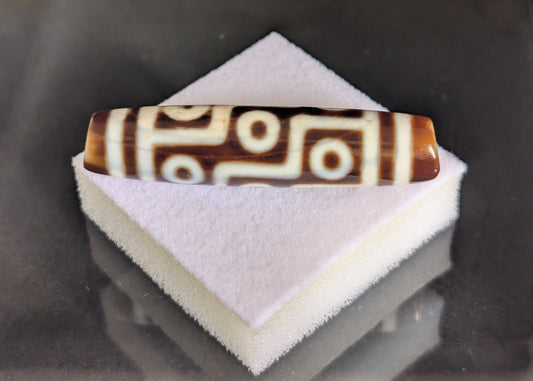 Antique Nine-Eye Dzi Bead