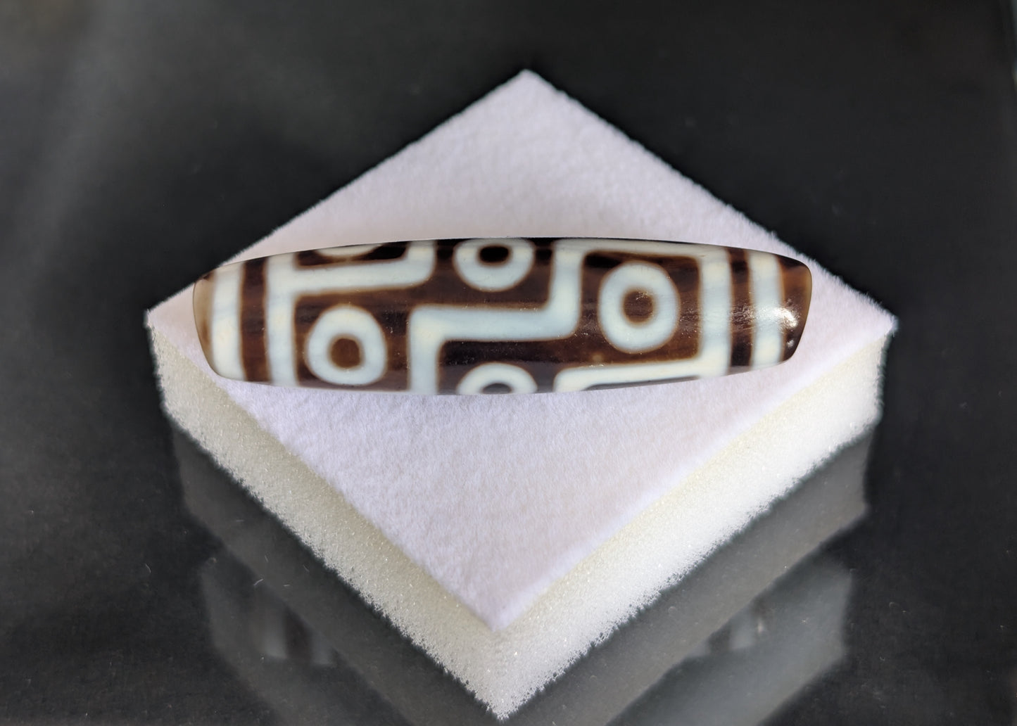 Antique Nine-Eye Dzi Bead