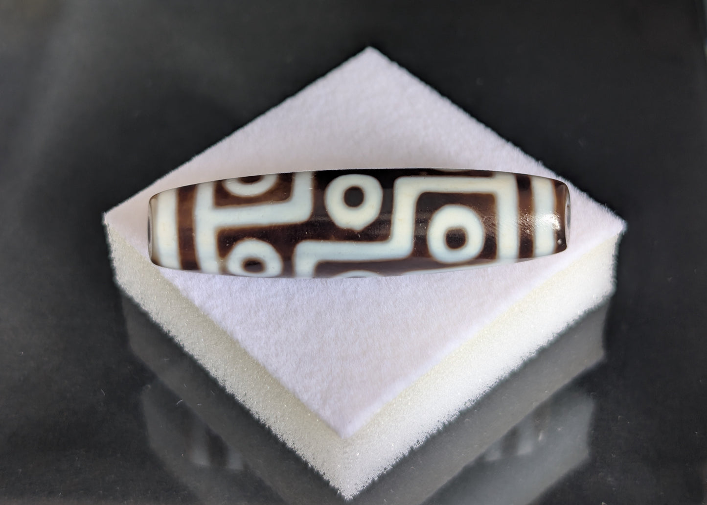 Antique Nine-Eye Dzi Bead