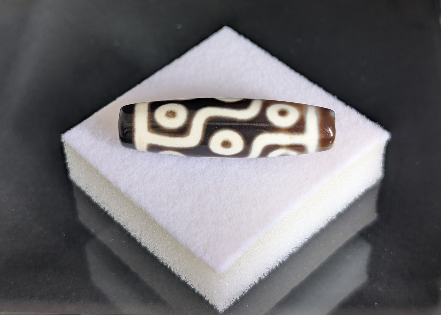 Antique Nine-Eye Dzi Bead