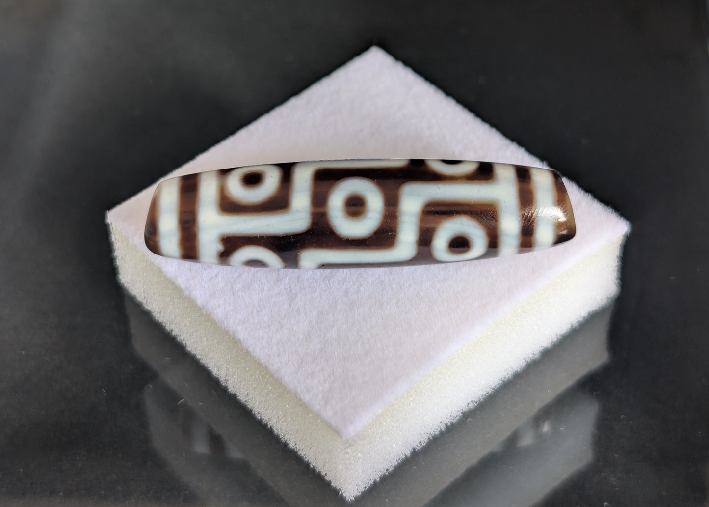 Antique Nine-Eye Dzi Bead