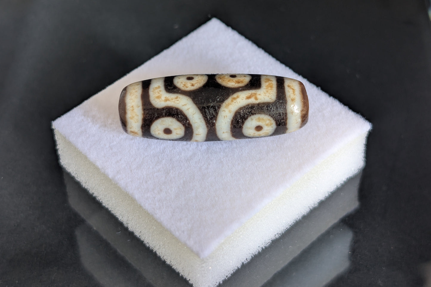 Johkang Seven-Eye Dzi Bead