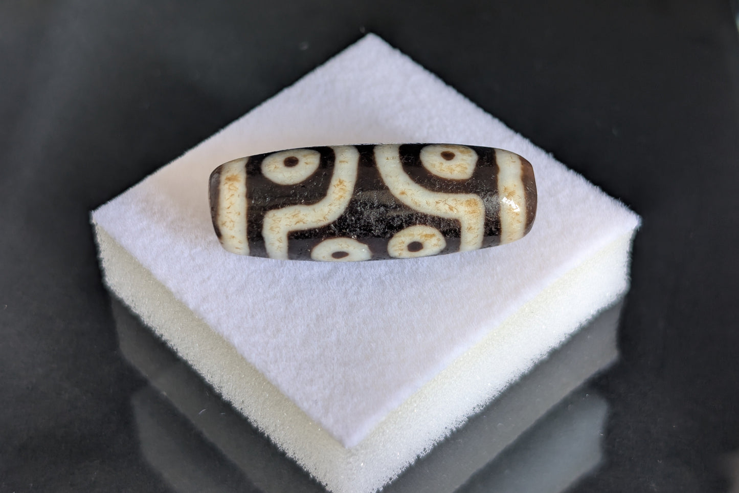 Johkang Seven-Eye Dzi Bead