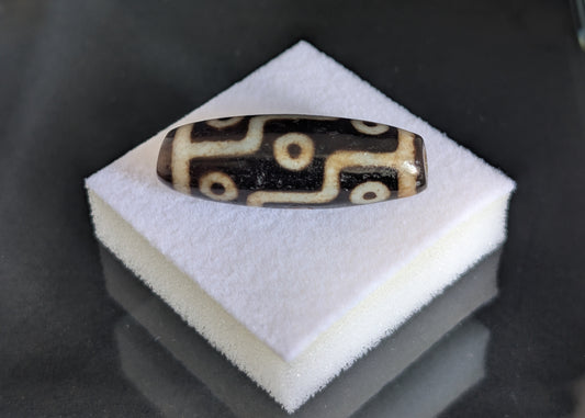 Johkang Nine-Eye Dzi Bead
