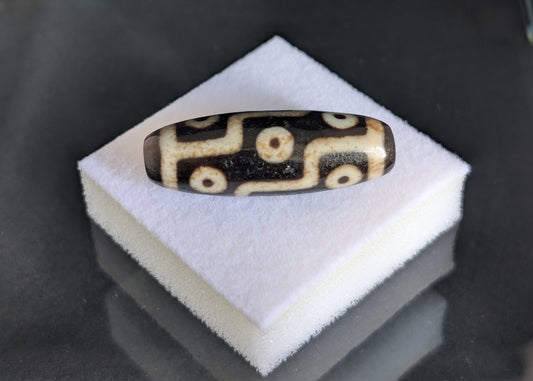 Johkang Nine-Eye Dzi Bead