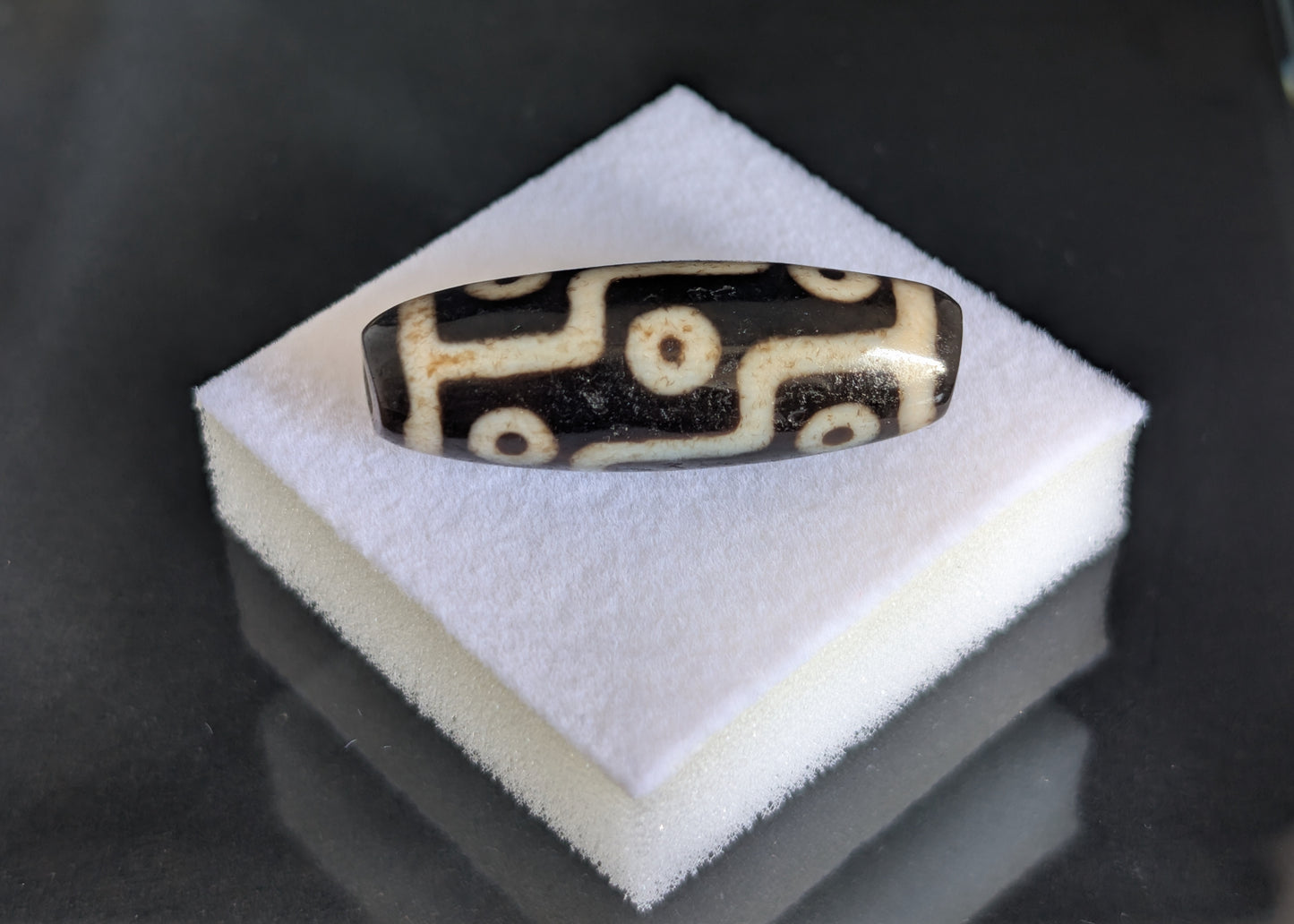 Johkang Nine-Eye Dzi Bead
