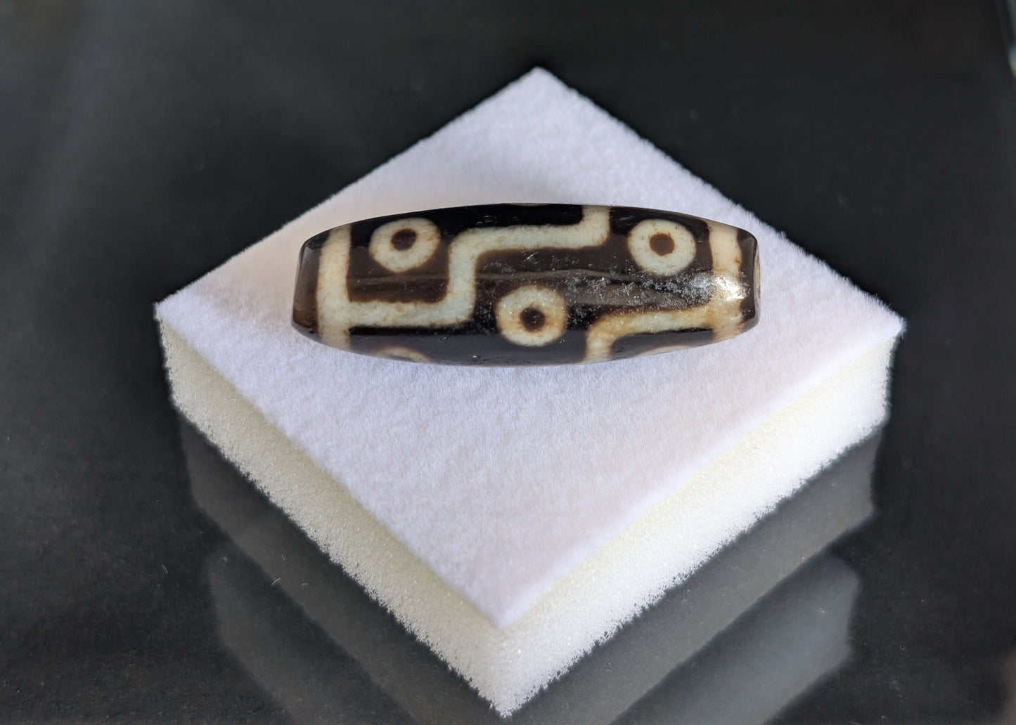 Johkang Nine-Eye Dzi Bead
